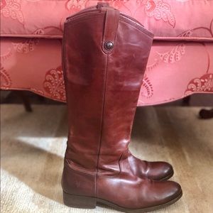 Frye Melissa Lug Boot Tall